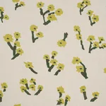 Schumacher 85900 Rosie Posy Yellow fabric swatch