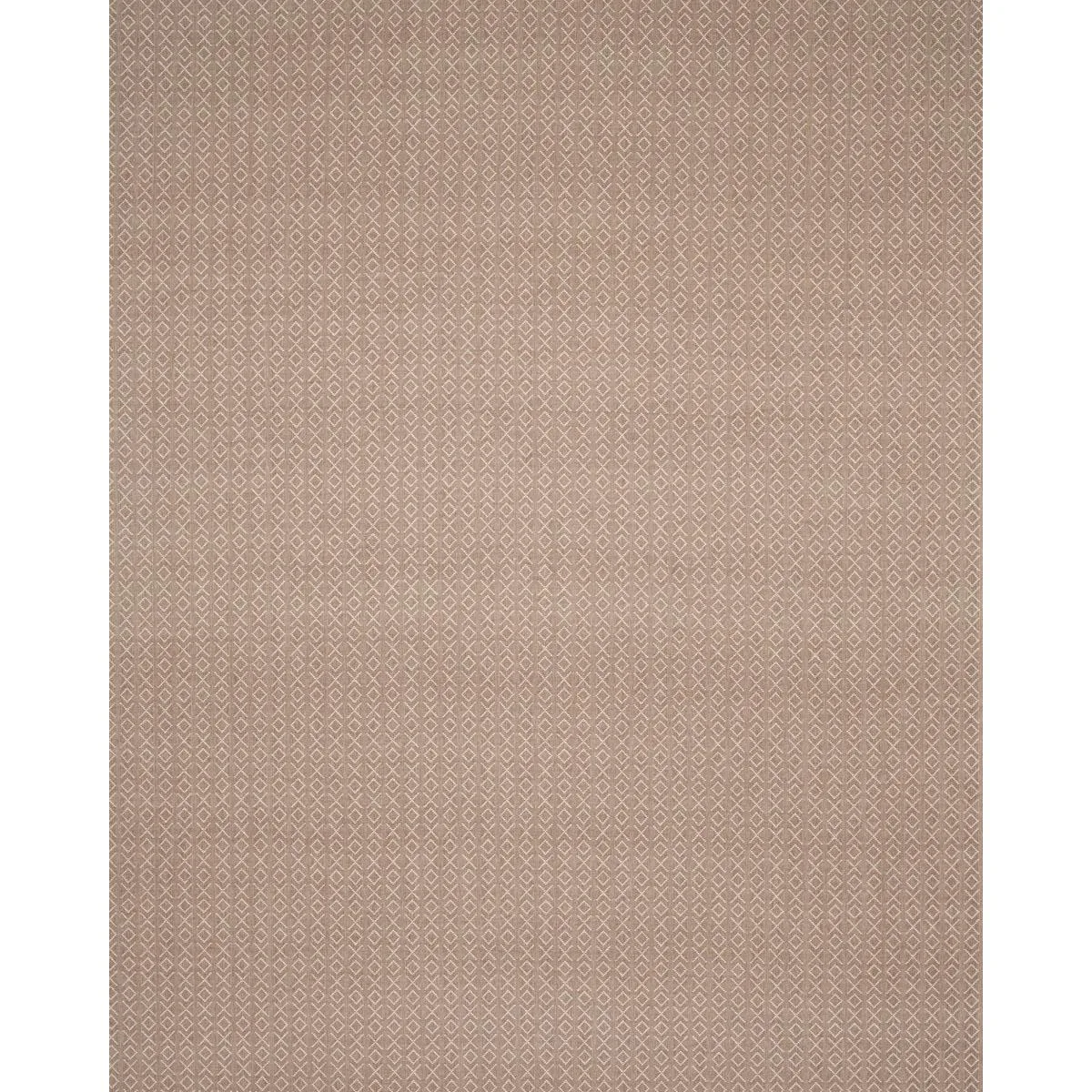 Schumacher 87192 Ross Weave Brown fabric swatch