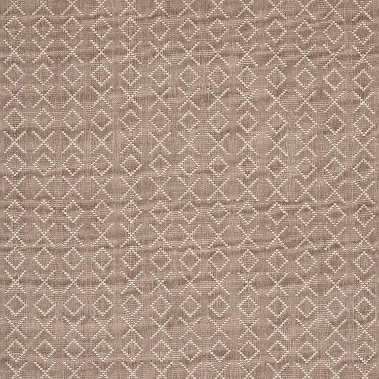 Schumacher 87192 Ross Weave Brown fabric swatch