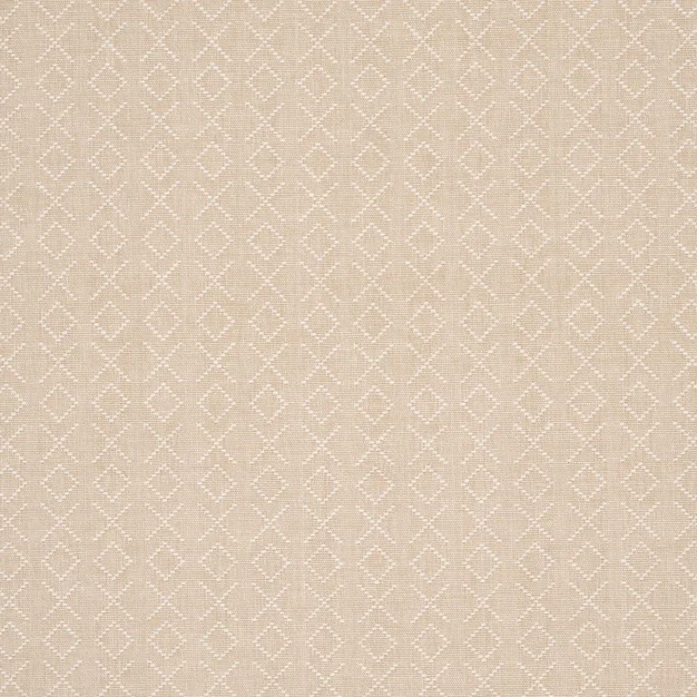 Schumacher 87190 Ross Weave Neutral fabric swatch