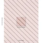 Schumacher 181912 Rousseau Stripe Cocoa & Blush fabric swatch