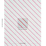 Schumacher 181911 Rousseau Stripe Rouge & Sky fabric swatch