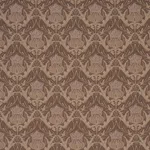 Schumacher 86632 Rowallan Trellis Bronze fabric swatch