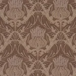 Schumacher 86632 Rowallan Trellis Bronze fabric swatch