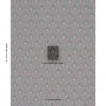 Schumacher 86631 Rowallan Trellis Midnight fabric swatch
