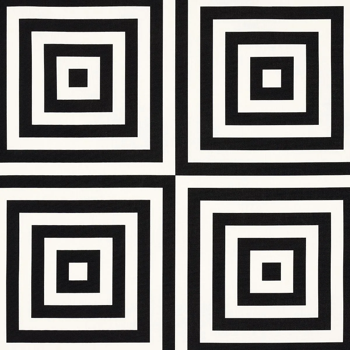 Schumacher 180921 Roxbury Indoor/Outdoor Black fabric swatch