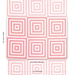 Schumacher 180923 Roxbury Indoor/Outdoor Coral fabric swatch