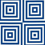 Schumacher 180920 Roxbury Indoor/Outdoor Navy fabric swatch