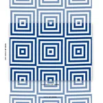 Schumacher 180920 Roxbury Indoor/Outdoor Navy fabric swatch