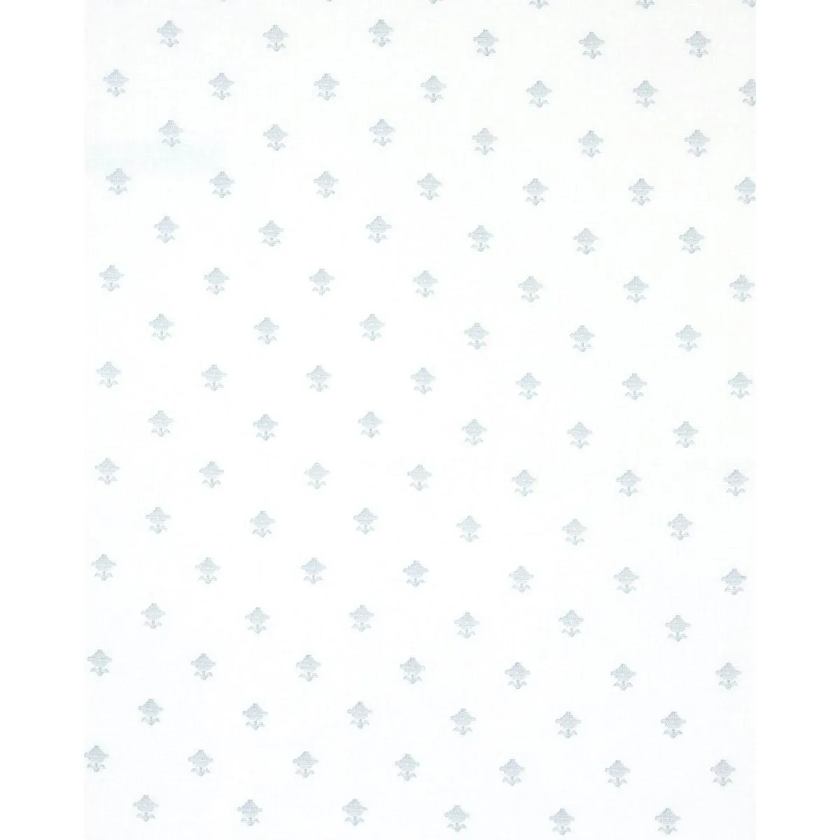 Schumacher 82551 Rubia Sheer Sky fabric swatch
