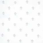 Schumacher 82551 Rubia Sheer Sky fabric swatch