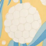 Schumacher 180072 Rubus Cotton Linen Yellow fabric swatch