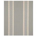 Schumacher 80610 Ruiz Jacquard Black fabric swatch
