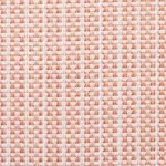 Schumacher 73884 Rustic Basketweave Coral fabric swatch
