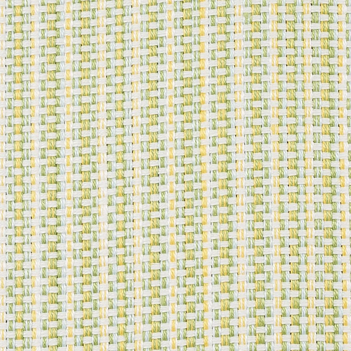 Schumacher 73883 Rustic Basketweave Leaf fabric swatch