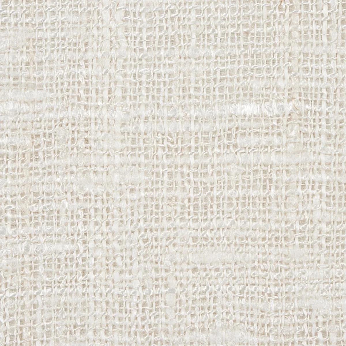 Schumacher 80260 Rustic Silk Matka Ivory fabric swatch