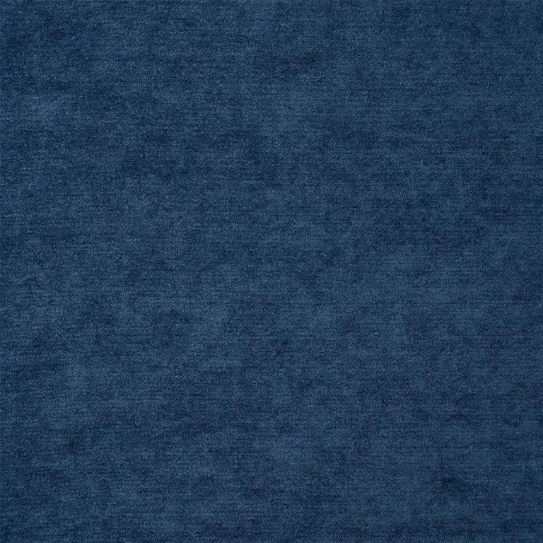 Schumacher 77166 Ryder Performance Chenille Indigo fabric swatch
