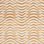 Schumacher 82951 Sabi Tiger Velvet Camel fabric swatch
