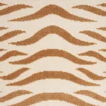 Schumacher 82951 Sabi Tiger Velvet Camel fabric swatch