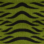 Schumacher 82952 Sabi Tiger Velvet Jungle fabric swatch