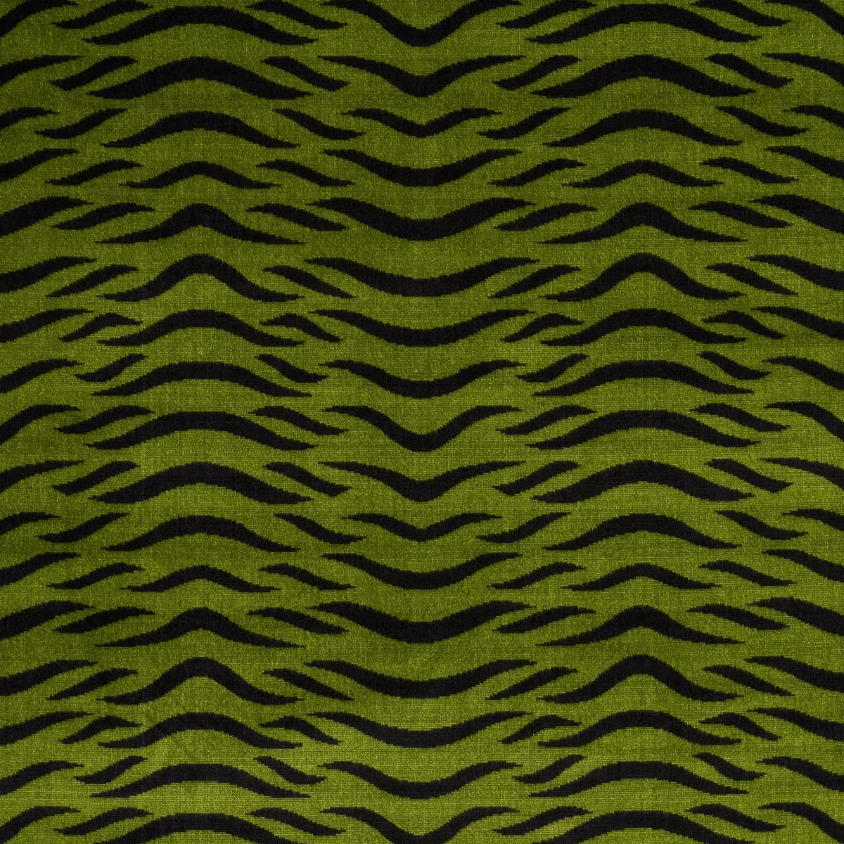Schumacher 82952 Sabi Tiger Velvet Jungle fabric swatch