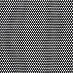 Schumacher 54601 Sabina Ivory & Black fabric swatch