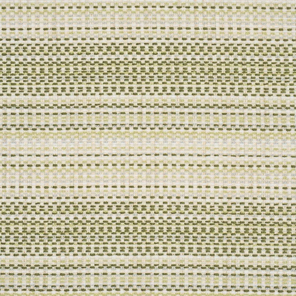 Schumacher 87641 Sabine Performance Stripe Green fabric swatch