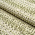 Schumacher 87641 Sabine Performance Stripe Green fabric swatch
