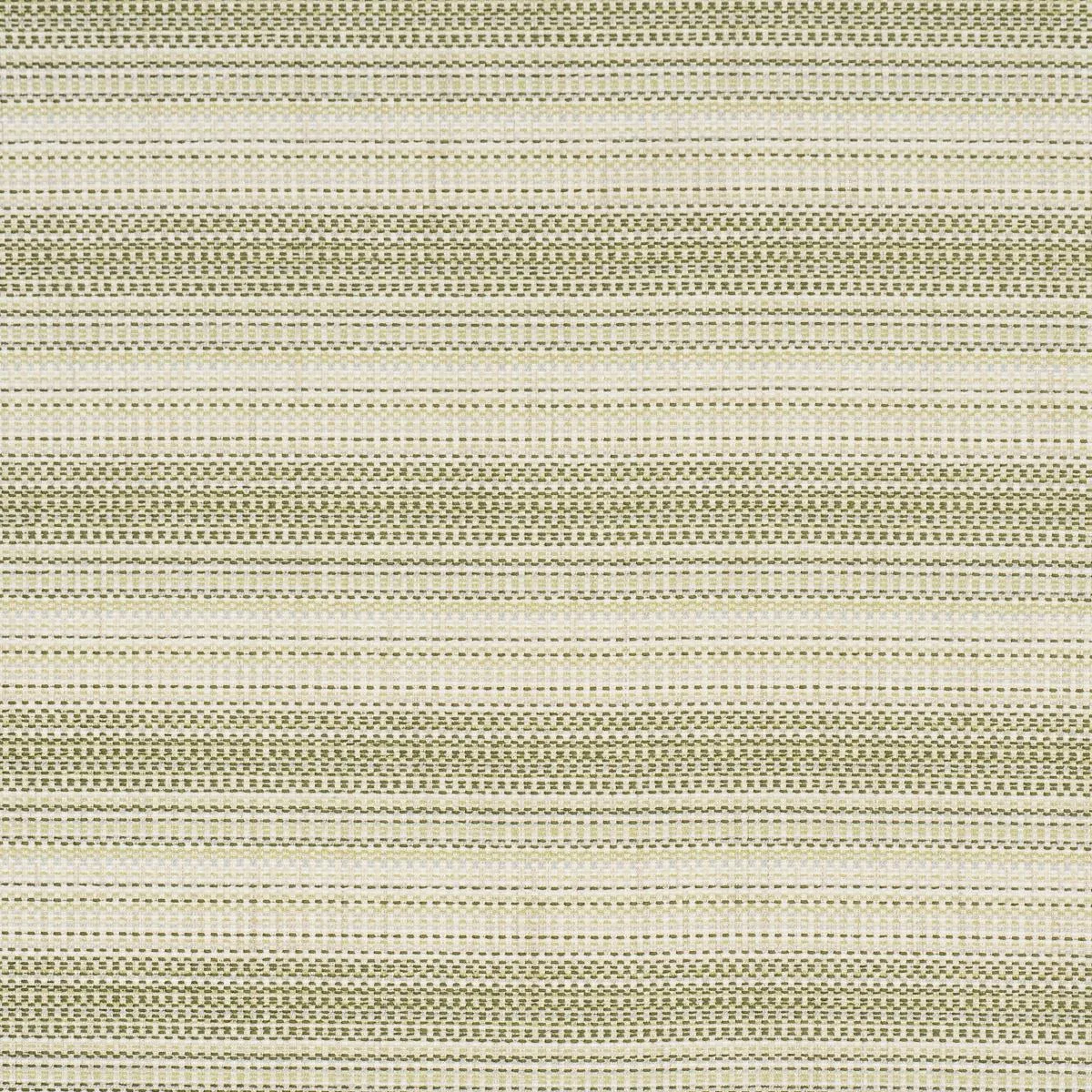Schumacher 87641 Sabine Performance Stripe Green fabric swatch