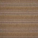 Schumacher 87642 Sabine Performance Stripe Sepia fabric swatch