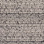 Schumacher 84152 Sadie Indoor/Outdoor Black On Natural fabric swatch