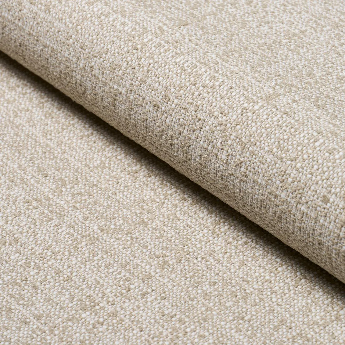 Schumacher 84151 Sadie Indoor/Outdoor Natural On White fabric swatch