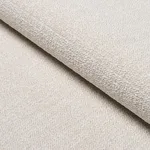 Schumacher 84150 Sadie Indoor/Outdoor White On Natural fabric swatch