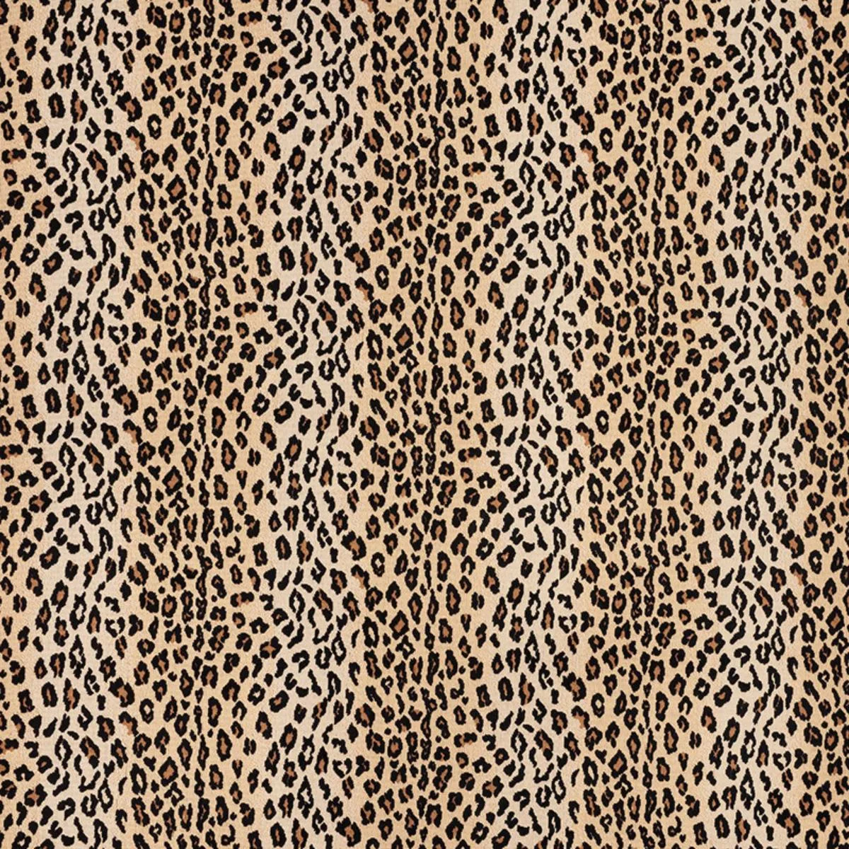 Schumacher 43181 Safari éPinglé Leopard fabric swatch