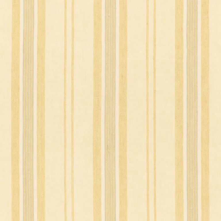 Schumacher 54151 Sagaponic Linen Stripe Sisal fabric swatch