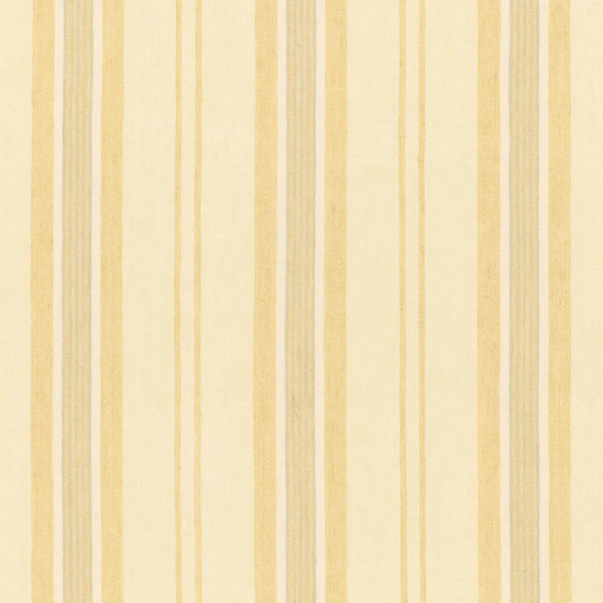 Schumacher 54151 Sagaponic Linen Stripe Sisal fabric swatch