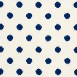 Schumacher 72340 Sakuru Ikat Indigo fabric swatch