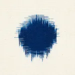 Schumacher 72340 Sakuru Ikat Indigo fabric swatch