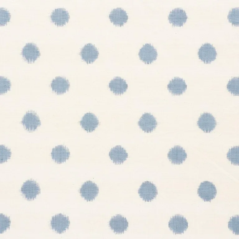 Schumacher 72341 Sakuru Ikat Sky fabric swatch