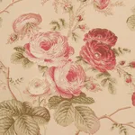 Schumacher 178157 Salisbury Chintz Butter fabric swatch