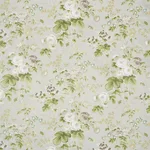 Schumacher 178156 Salisbury Chintz Taupe fabric swatch