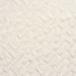 Schumacher 71192 Salon Matelassé Satin Pearl fabric swatch