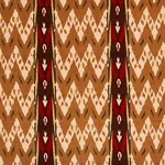 Schumacher 80240 Samar Ikat Velvet Gold fabric swatch
