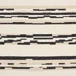 Schumacher 76511 Sambar Black & Gold fabric swatch