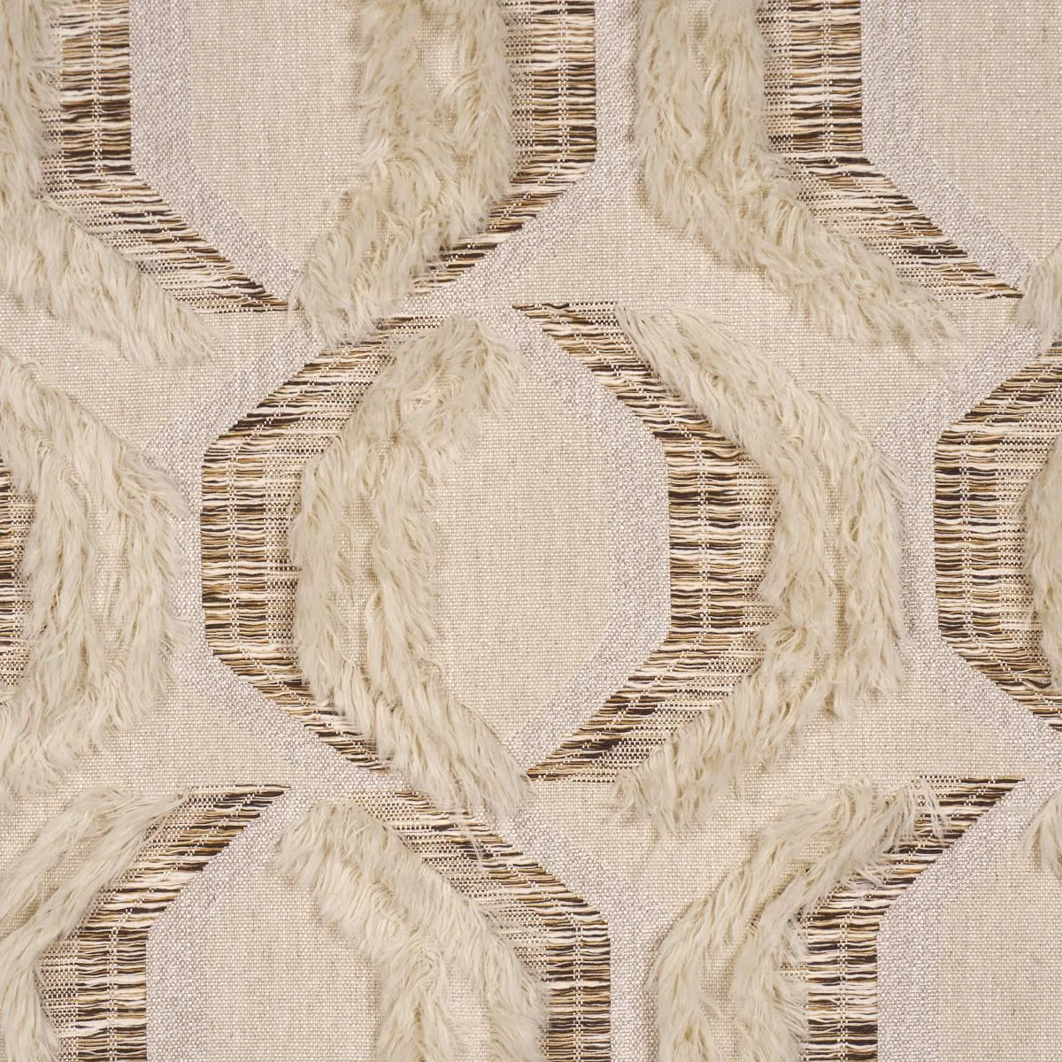 Schumacher 86690 Samira Birch fabric swatch