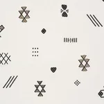 Schumacher 73670 Samsun Embroidery Carbon fabric swatch