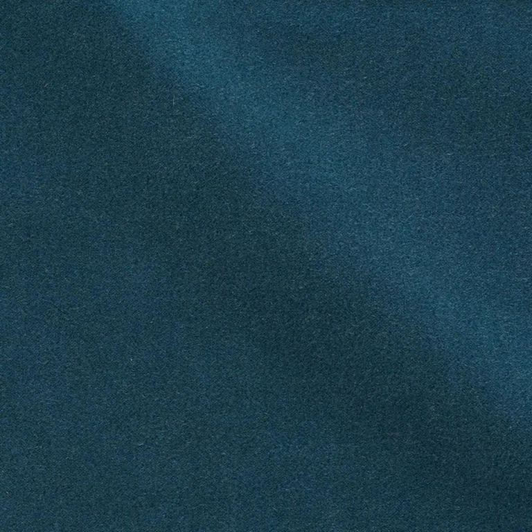 Schumacher 74503 San Carlo Mohair Velvet Peacock fabric swatch