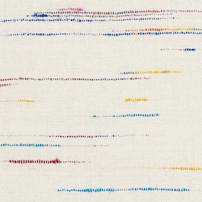 Schumacher 76170 San Leandro Matka Multi fabric swatch