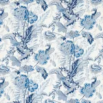 Schumacher 174544 Sandoway Vine Delft fabric swatch