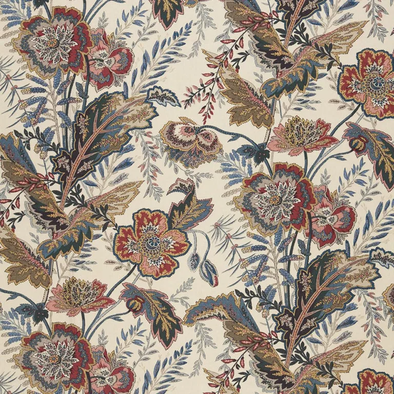 Schumacher 174542 Sandoway Vine Document fabric swatch